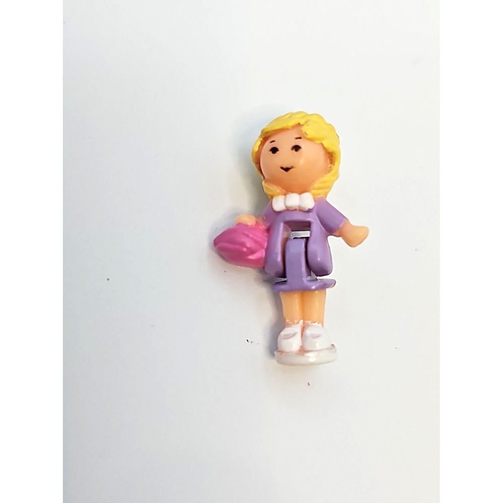 Vintage Polly Pocket Bluebird 1993 Kozy Kitties Polly Figure Doll